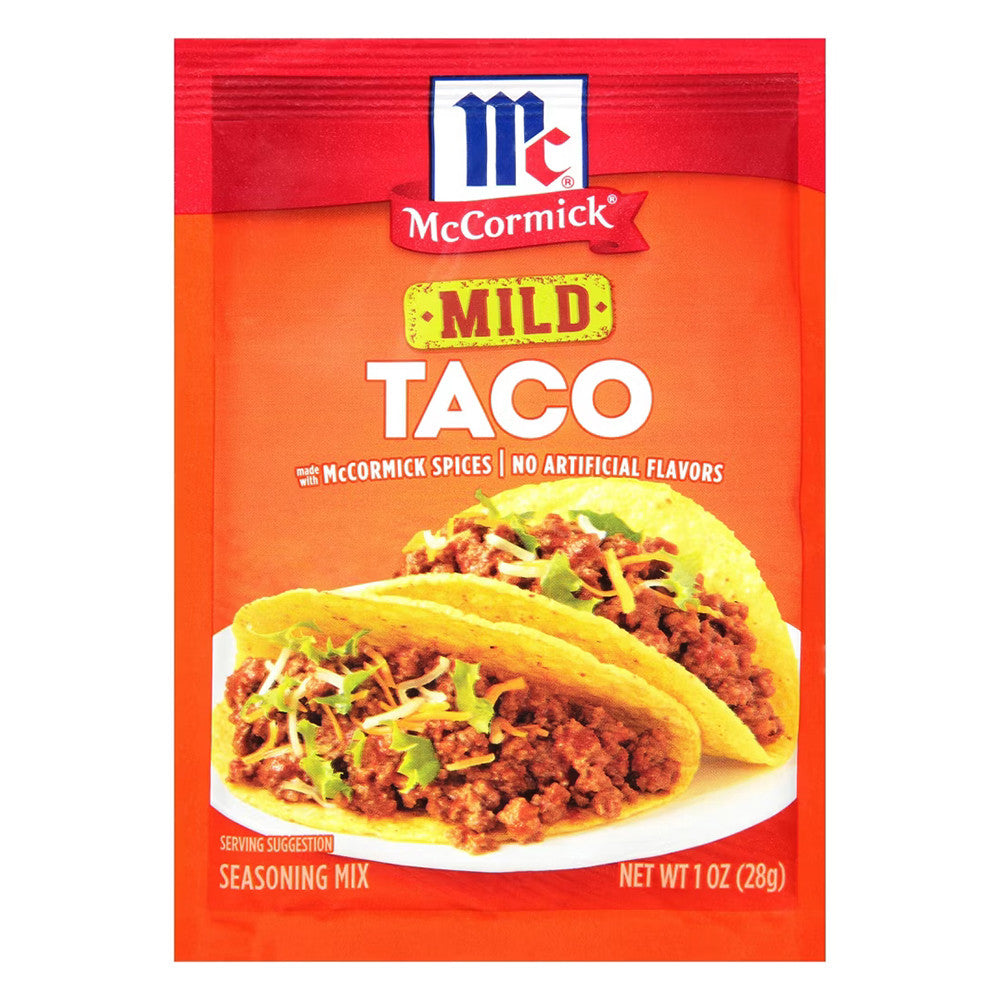 McCormick Mild Taco Seasoning Mix, 1 Oz